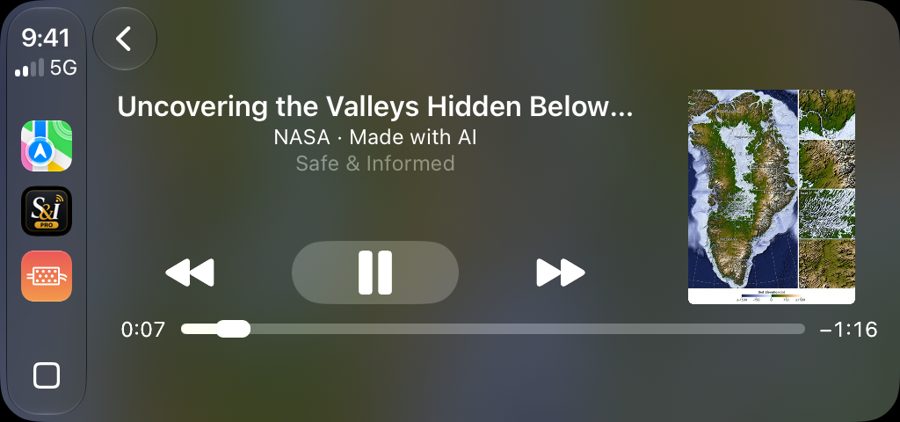 CarPlay: CarPlay NowPlaying AI