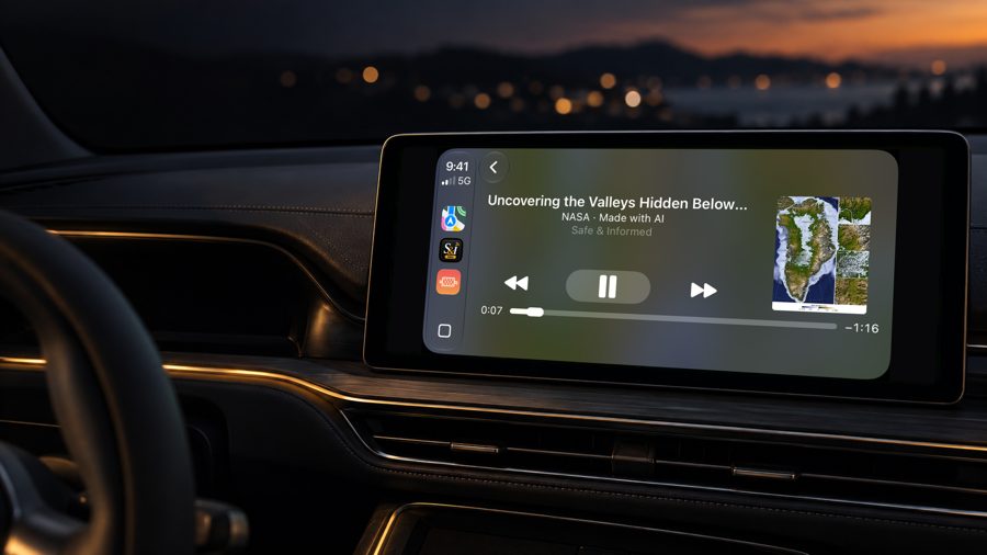 Key art: Apple: Hero CarPlay 16x9 Clean
