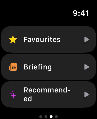 Apple Watch: Watch Actions